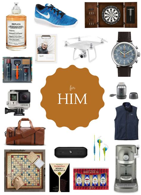 Gift guides, gifts for him, holidays · november 14, 2016. 2016 Holiday Gift Guide: For Him. - How Sweet Eats