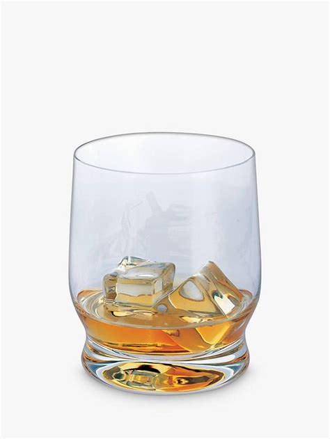 Dartington Crystal Home Bar Glass Tumbler Set Of 4 350ml Clear