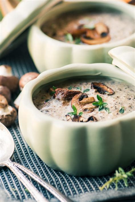 Sprinkle with flour and cook for about 1 minute, stirring constantly. Mushroom and Brie Soup | The View from Great Island