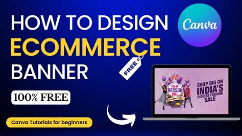 How To Design Ecommerce Website Banner In Canva For FREE Canva