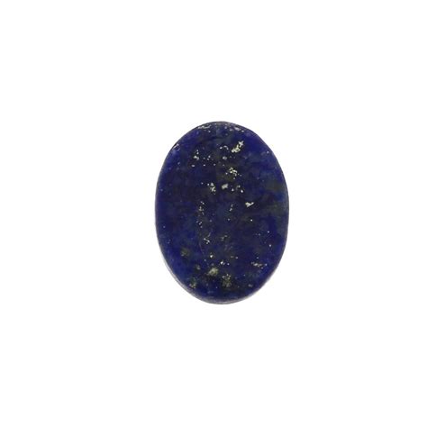 Disco Ovalado 8x6 Mm De Piedra Gema Lapis Lazuli X1 Perles And Co