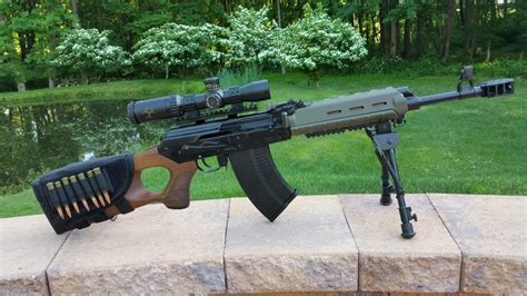 Vepr 762x54r 16 Barrel Ak Battle Rifle Review Youtube