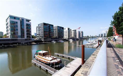 Wohnung westhafen frankfurt am main Am Yachthafen: 3-Zimmer-Wohnung mit Privatgarten am ...