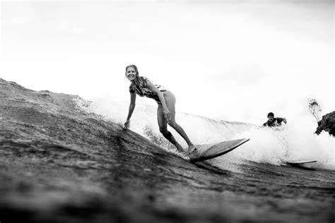 Stephanie Gilmore Cruising In Byron Bay Surfing Wakeboarding Bodyboarding