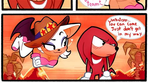 Knuckles Adventure Knuckles X Rouge Comic Dub Youtube