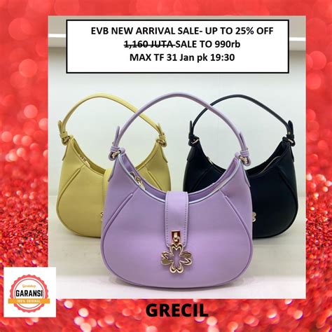 Jual Tas Evb Wanita Sale Grecil Shoulder Bag 100 Original Evb Shopee Indonesia