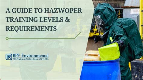 Hazwoper Training Levels Requirements Everything You Need To Know