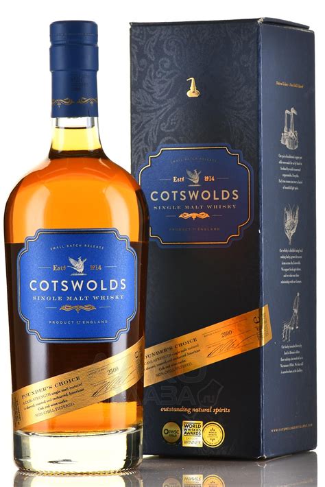 Single Malt Whiskey Cotswolds Founders Choice купить виски Котсволдс