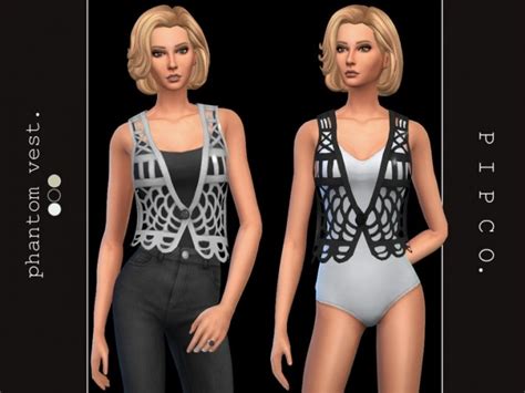 Phantom Vest By Pipco At Tsr Sims 4 Updates
