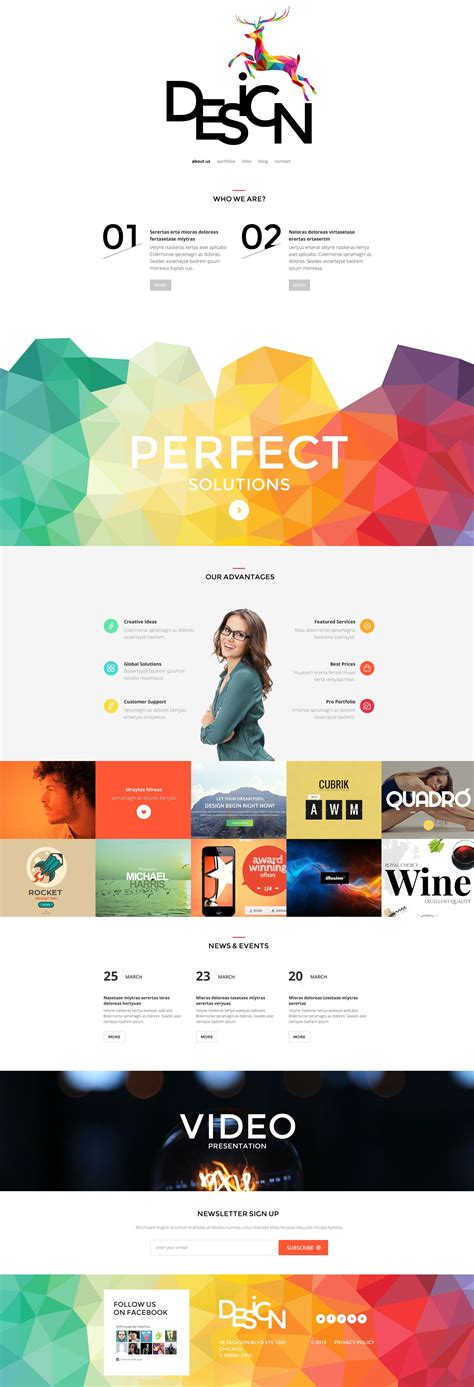 Thematic Web Template