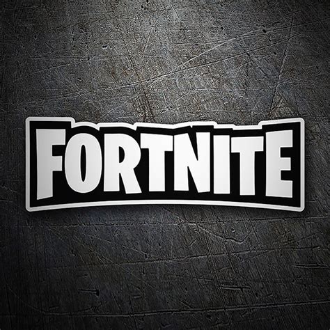 Download fortnite png free icons and png images. Adesivo Fortnite logo nero | StickersMurali.com