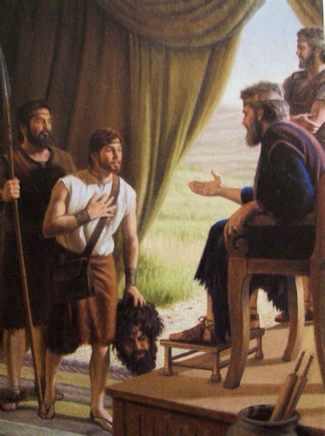 1 Samuel 1755 58 Kjv 55 And When Saul Saw David Go Forth Against The