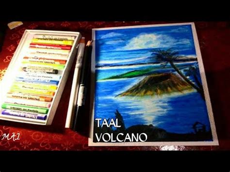 How to draw a volcano easy pictures in here are posted and uploaded by adina porter for your how to draw a volcano easy images collection. TAAL VOLCANO | how to draw taal volcano easy drawing | oil ...