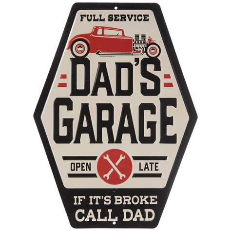 Dads Garage Metal Sign Hobby Lobby 1789684