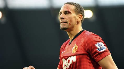 Rio Ferdinand Hit In The Head By A By Coin In The Dangerous Manchester