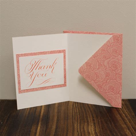 Handmade Thank You Cards Etsy