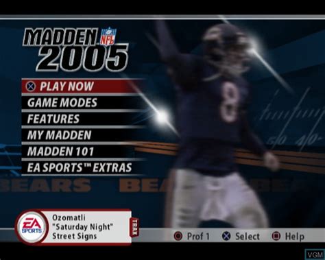 Madden Nfl 2005 For Sony Playstation 2 The Video Games Museum