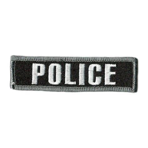 1 X 3 34 Police Morale Patch Back Of Hat Gadsden And Culpeper
