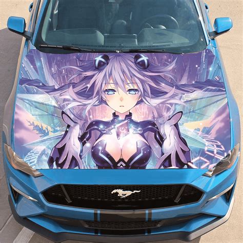 Hyperdimension Neptunia Car Hood Vinyl Decal High Quality Graphic