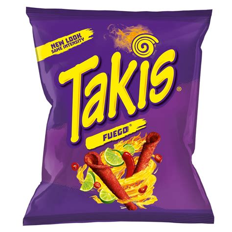 Takis Rolled Fuego Tortilla Chips Bag Of 4 Ounces