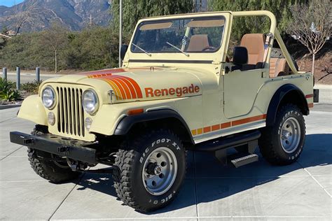 1980 Jeep Cj 5 Renegade For Sale On Bat Auctions Sold For 11000 On