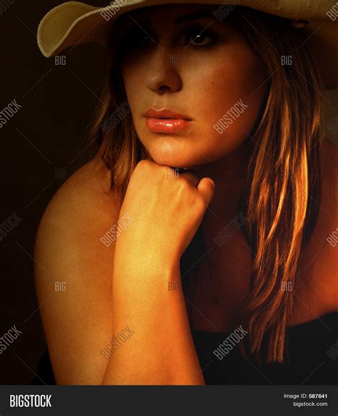 Warm Cowgirl Image And Photo Free Trial Bigstock
