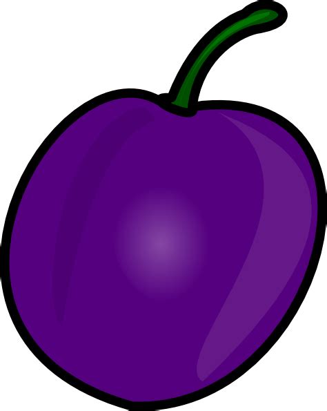 Prune Clip Art at Clker.com - vector clip art online, royalty free