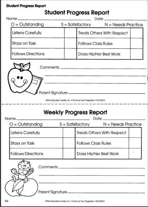 Student Progress Reports Keep Parents Informed Of Their