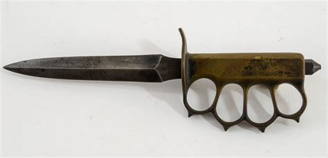 Wwi Us Wwi Model 1918 Mark I Trench Knife Ct Firearms Auction
