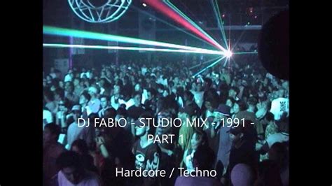 Dj Fabio 1991 Studio Mix Part 1 Tape Side A Youtube
