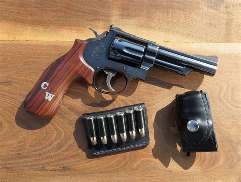 Smith Wesson Model 19 4 Double Action Revolver With B