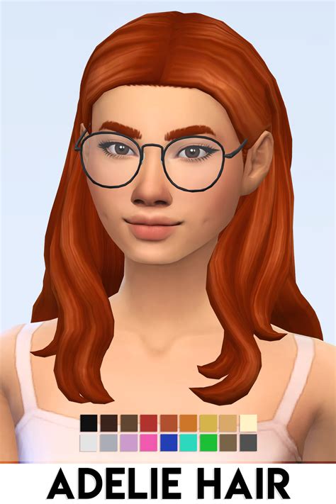 Sims Maxis Match Hair Tamara The Book Cassie Vrogue