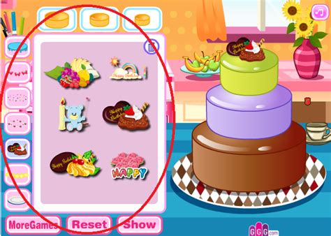 Permainan Membuat Kue Pernikahan Adonan Kue