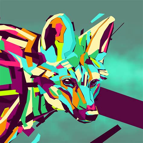 arlin art 2 print set brazilian fox siberian tiger 27 x 36 inch editions 1xrun