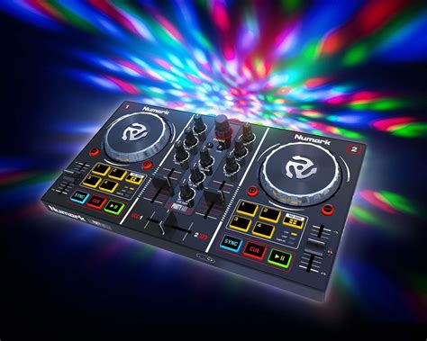 It allows you to make beats and mashups of youtube videos. Numark Party Mix DJ Decks with Light Show - Perth | Mega ...