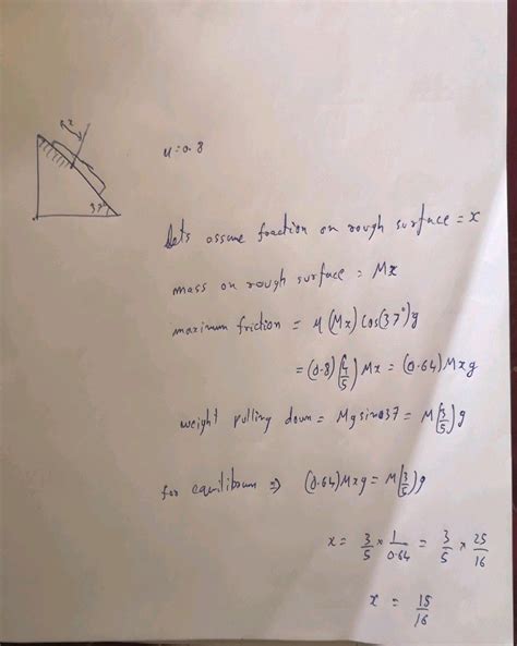 The Upper Half Of An Inclined Plane With Inclination Alpha Is Perfectly