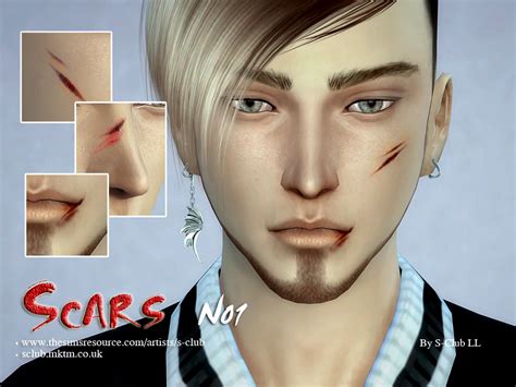 The Sims Resource S Club Ll Ts4 Scars 01