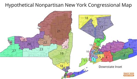 Map Of New York City Congressional Districts Map Of World