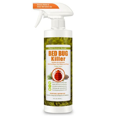 Ecovenger 16 Oz Natural And Non Toxic Bed Bug Killer Spray Bottle