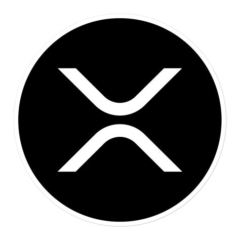 Xrp Logo Sticker Crypto Goodies