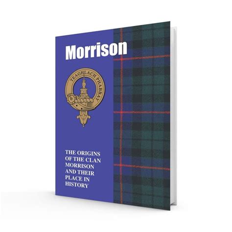Morrison Clan Book Scottish Shop Macleods Scottish Shop