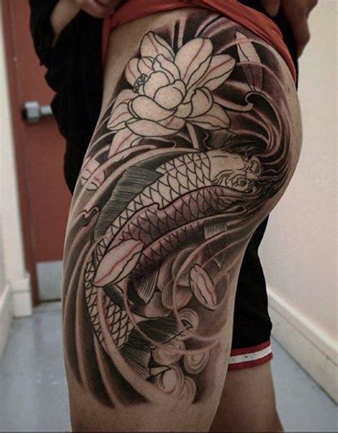 Both in beauty and popularity. 125 Koi Fish Tattoos with Meaning, Ranked by Popularity ...