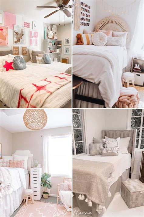 35 Aesthetically Pleasing Dorm Room Ideas For Girls Youll Love With