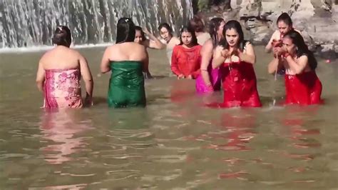 ल हरनस नहउद नहउद Open Bathing at sali Nadi YouTube