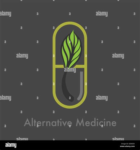 Alternative Medicine Logo Vector Stock Vector Image And Art Alamy