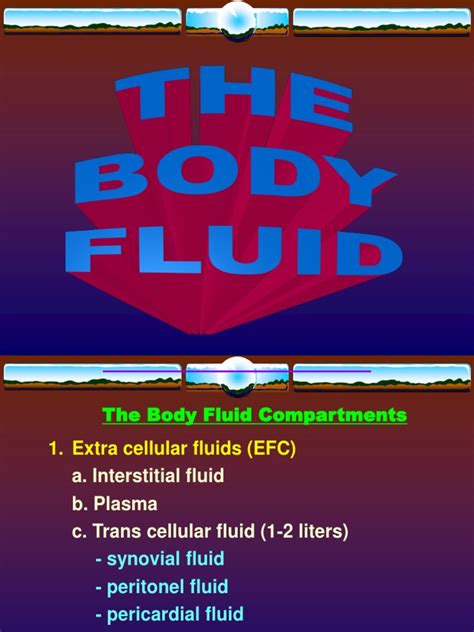 body fluids pdf edema electrolyte