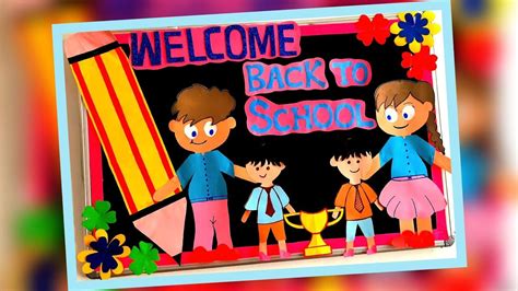 Back To School Bulletin Boards Welcome Back To School Studen