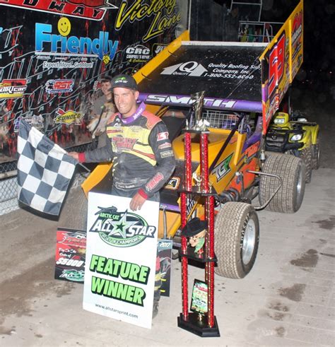1000+ hp, lifted challenger (cuda)! RYAN SMITH FINDS VICTORY LANE IN FIRST EVER 410 SPRINT CAR ...