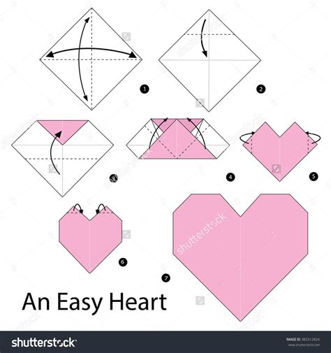 Origami Step By Step Heart Abtinclaiden
