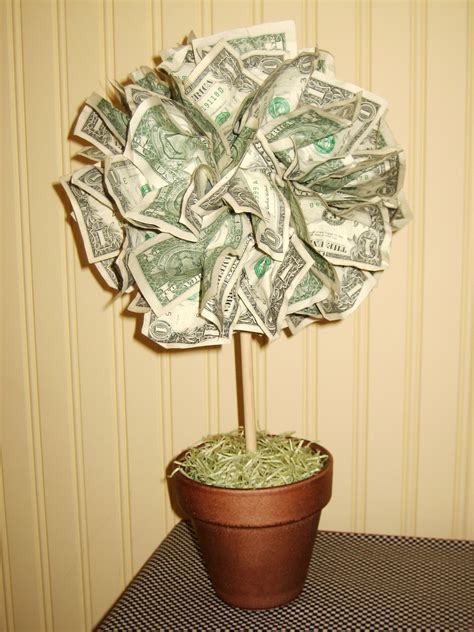 money tree great wedding or graduation t idea 10 cool points for visual interest money